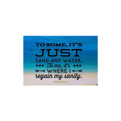 Dr. Beach Vinyl Decal