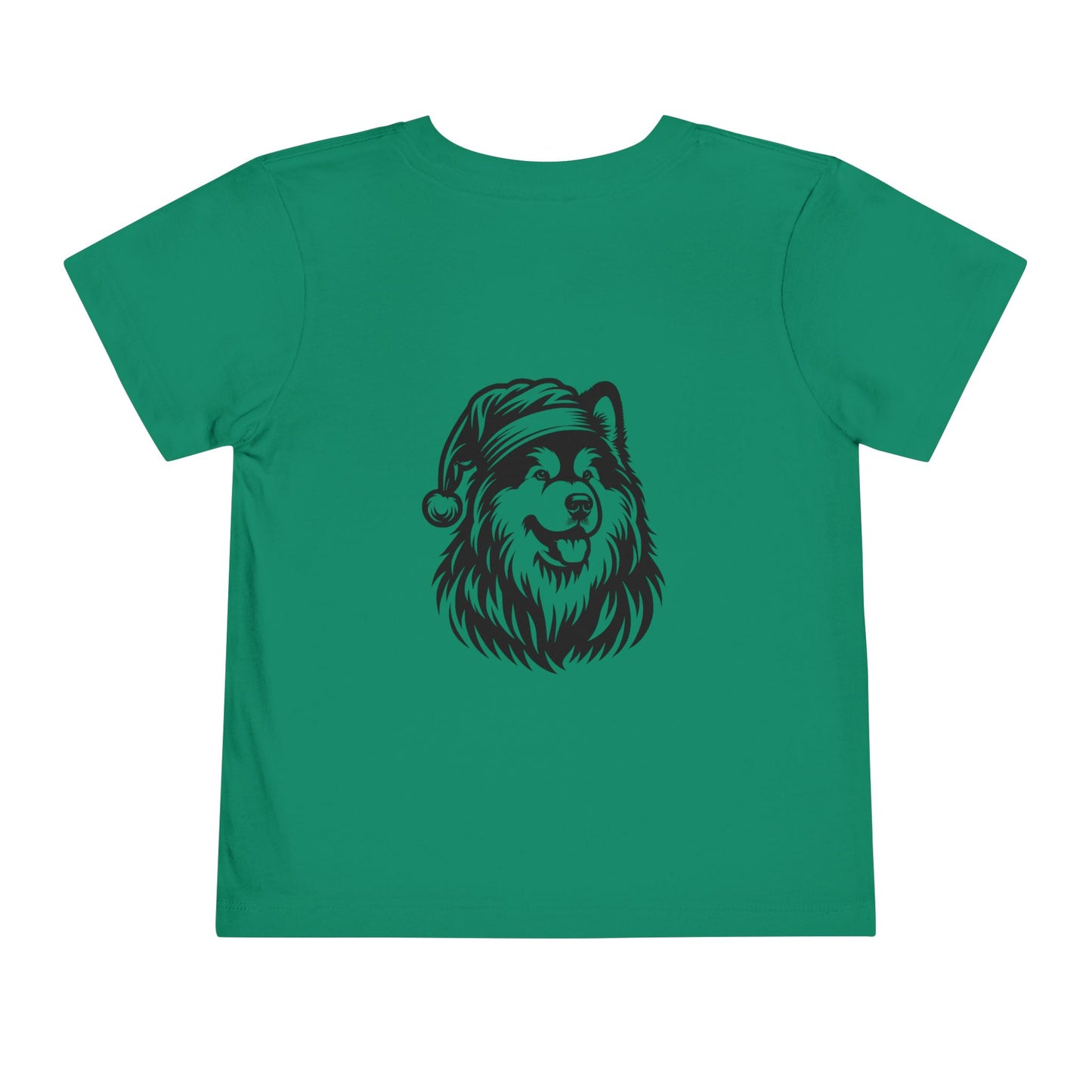 Santa Paws Malamute Toddler Unisex Short Sleeve Crewneck Tee