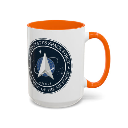 US Space Force 2-Tone Coffee Mug