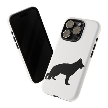German Shepherd Silhouette iPhone Case
