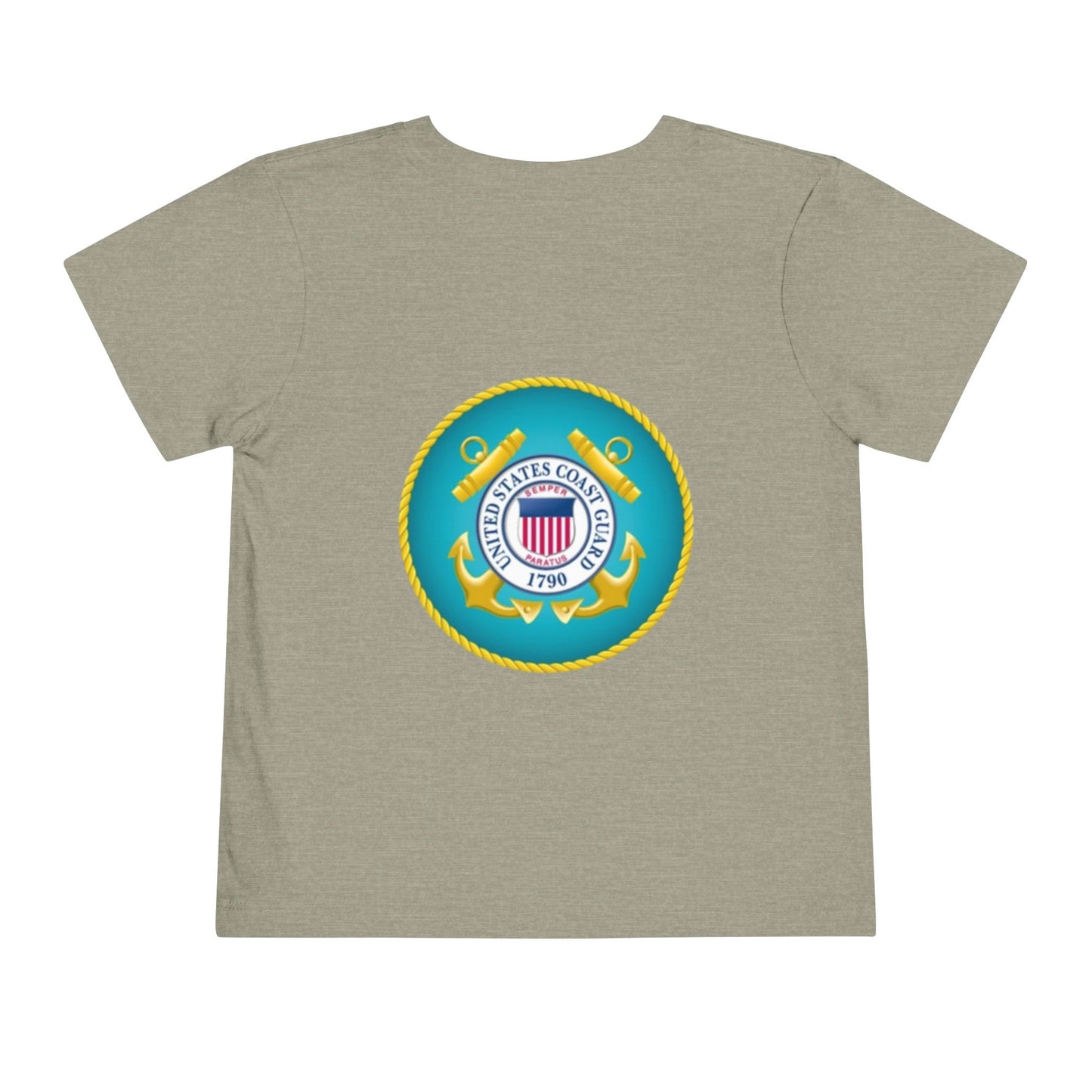 US Coast Guard Toddler Unisex Short Sleeve Crewneck Tee