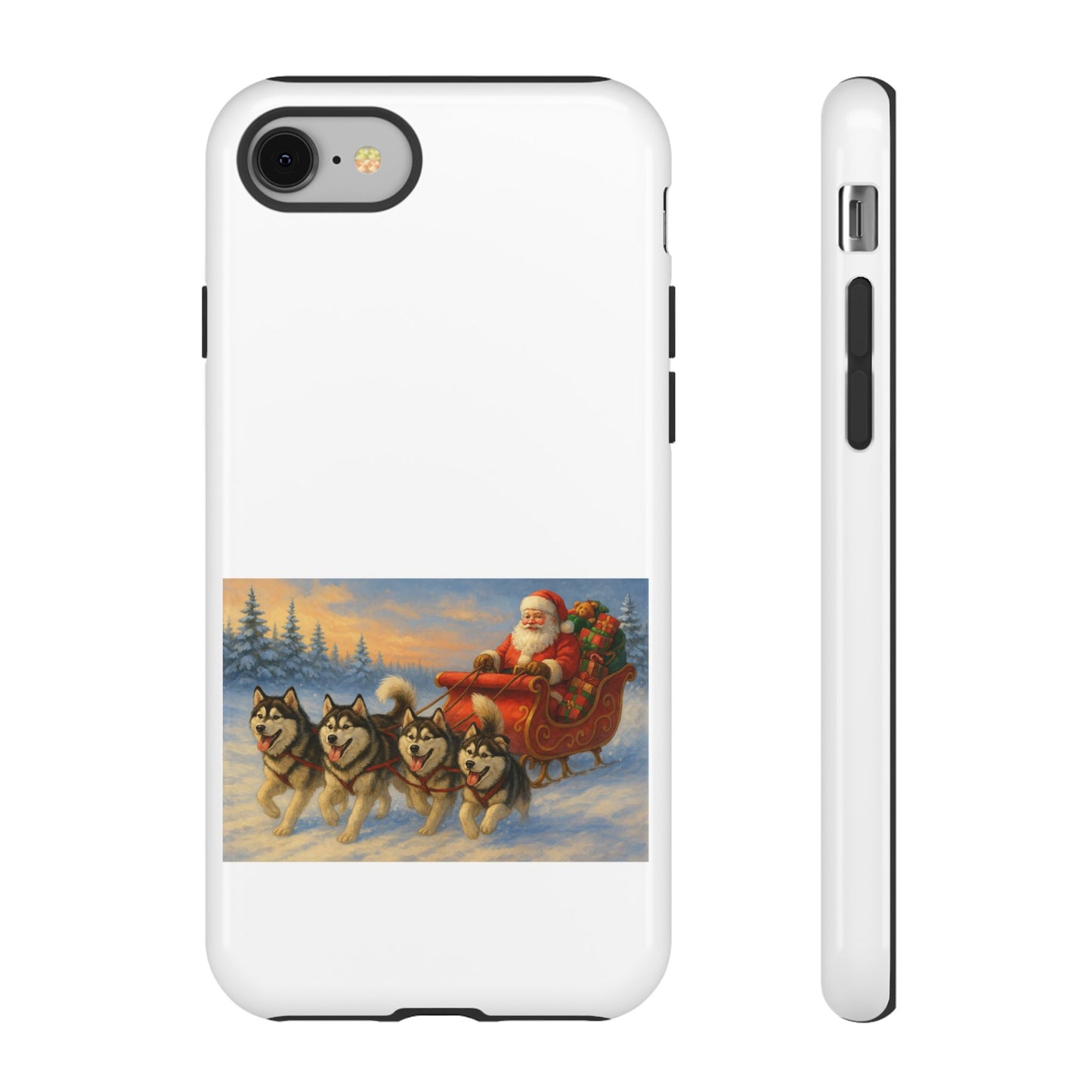 Dashing Through The Snow iPhone Case