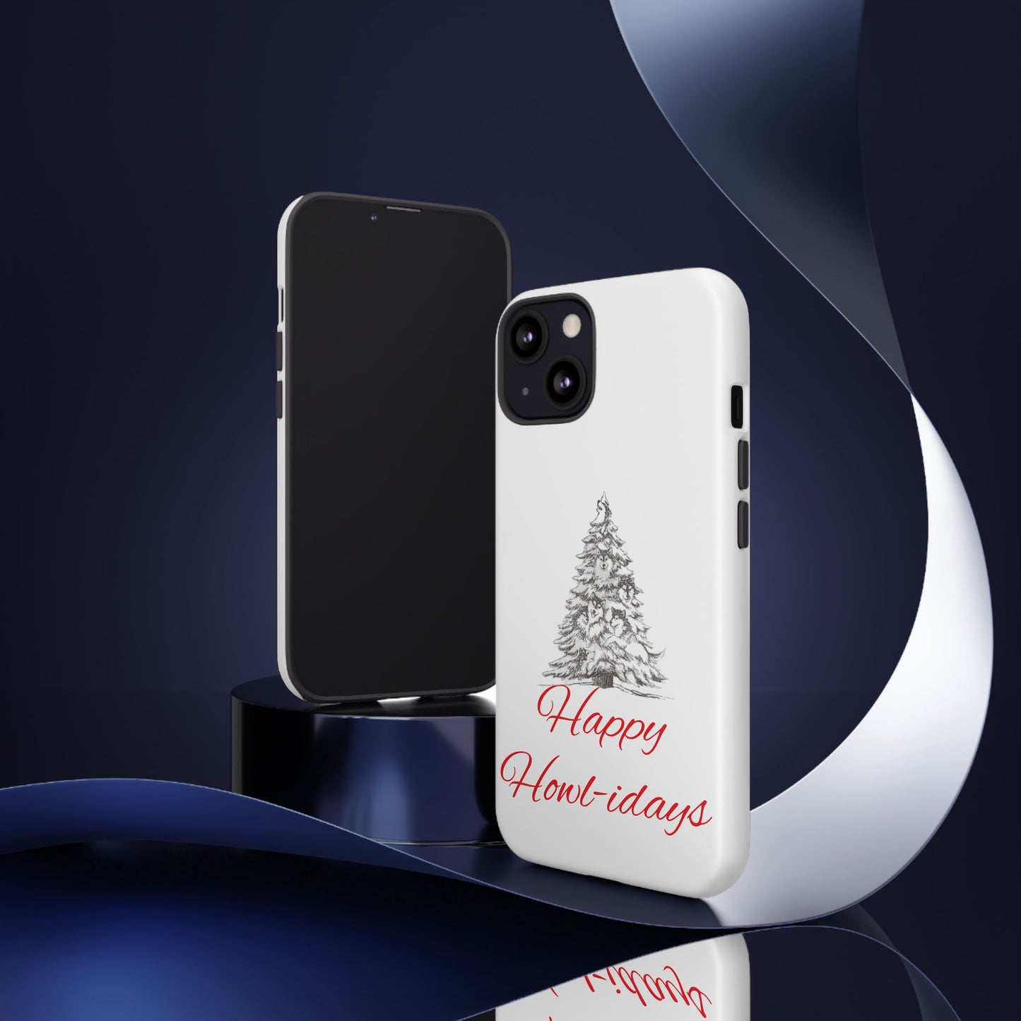 Happy Howl-idays iPhone Case