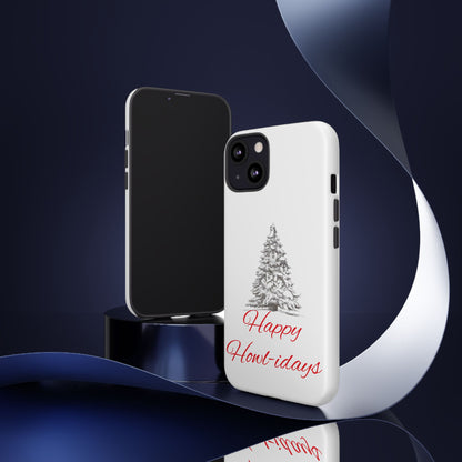 Happy Howl-idays iPhone Case