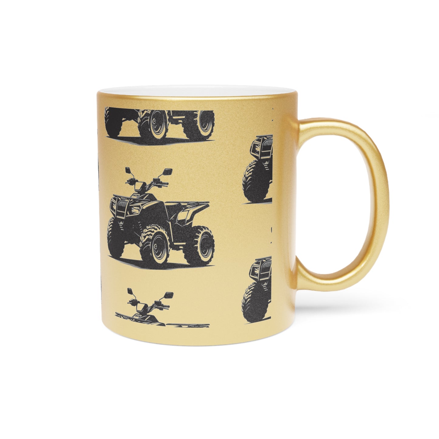 Off The Beaten Path Quad Metallic Coffee Mug