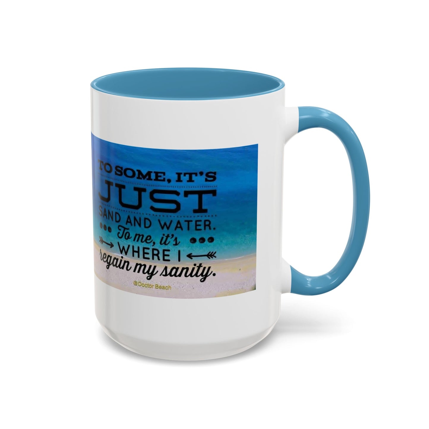 Dr. Beach 2-Tone Coffee Mug