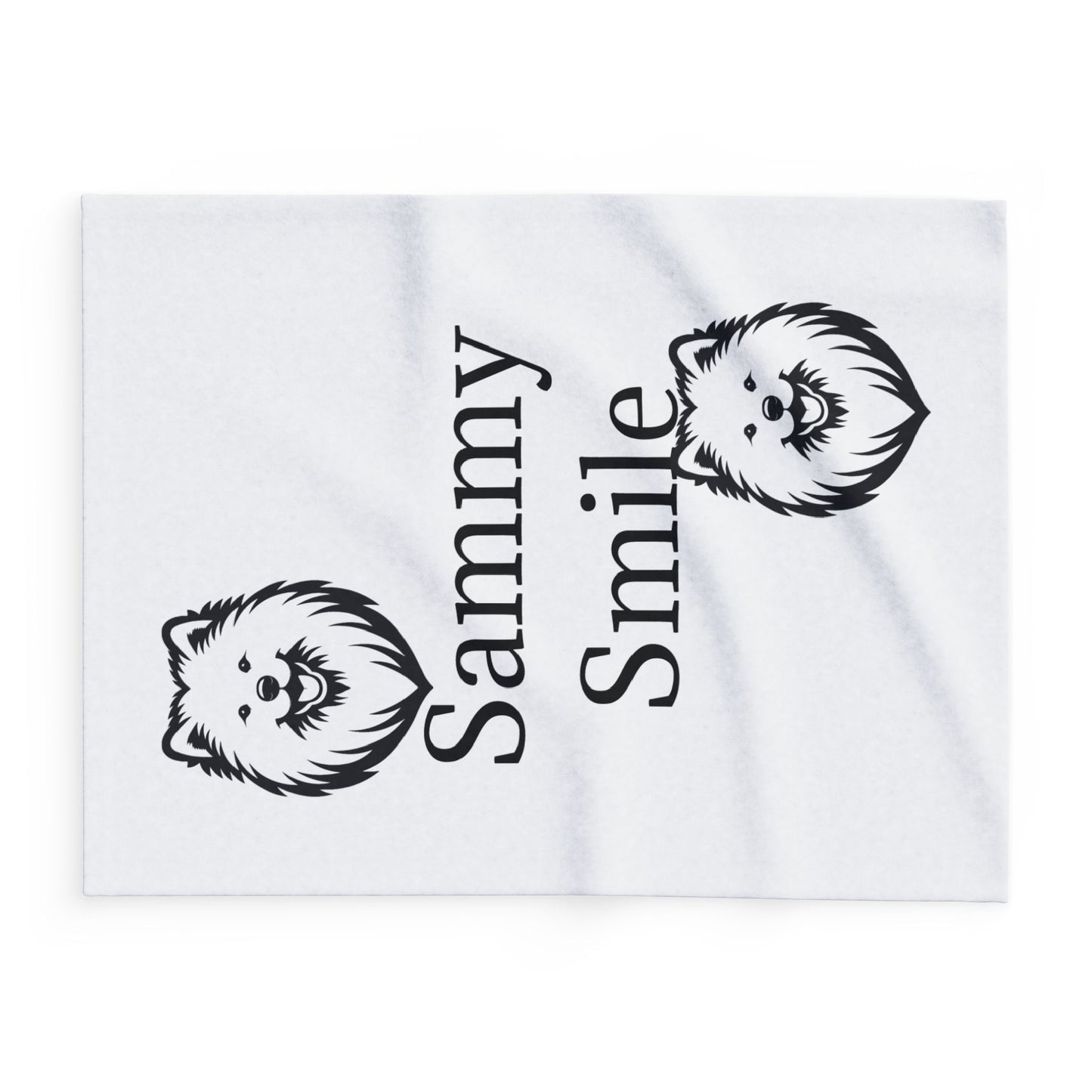 Sammy Smile Arctic Fleece Blanket