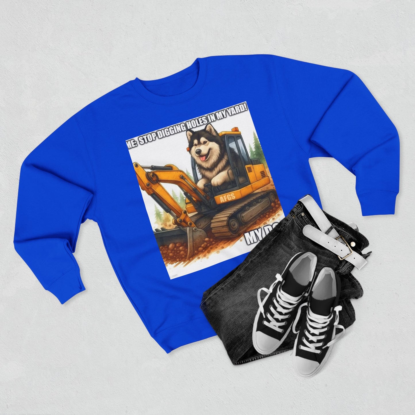 Digmaster Unisex Crewneck Sweatshirt