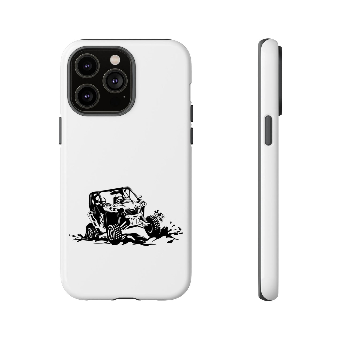 Slingin' Mud Side By Side iPhone Case