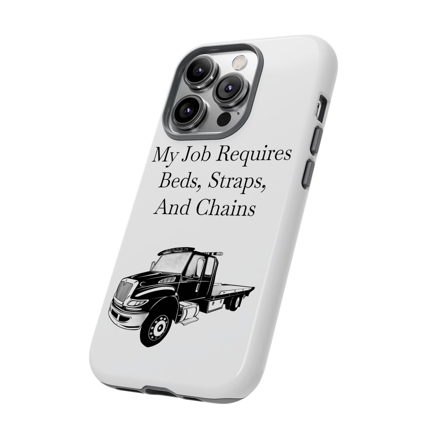 Beds, Straps, And Chains iPhone Case