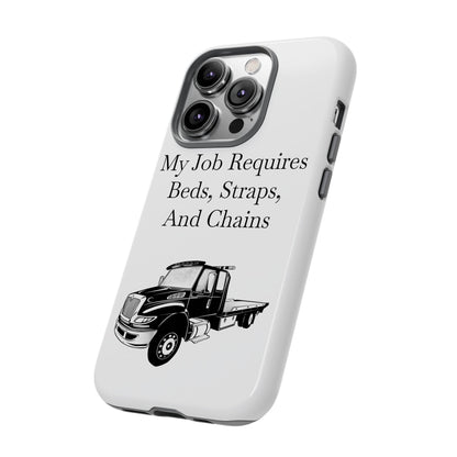 Beds, Straps, And Chains iPhone Case