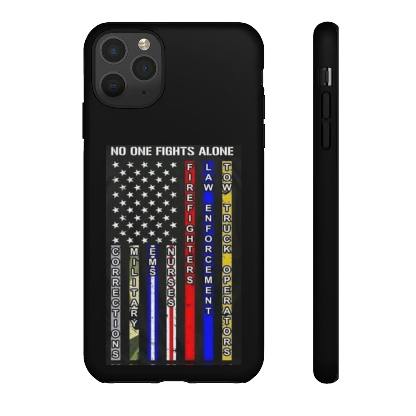 No One Fights Alone iPhone Case