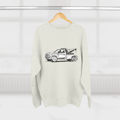 Wheel Lift Tow Truck Unisex Crewneck Sweatshirt