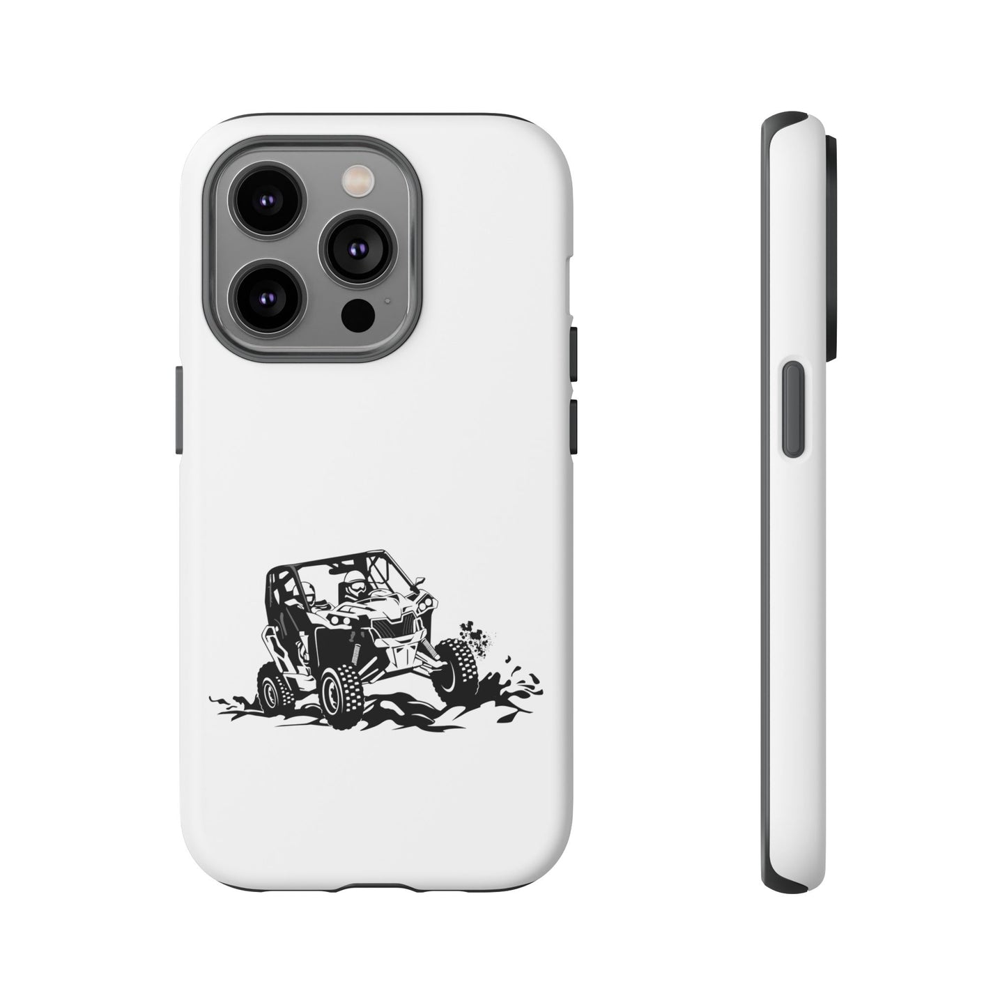 Slingin' Mud Side By Side iPhone Case