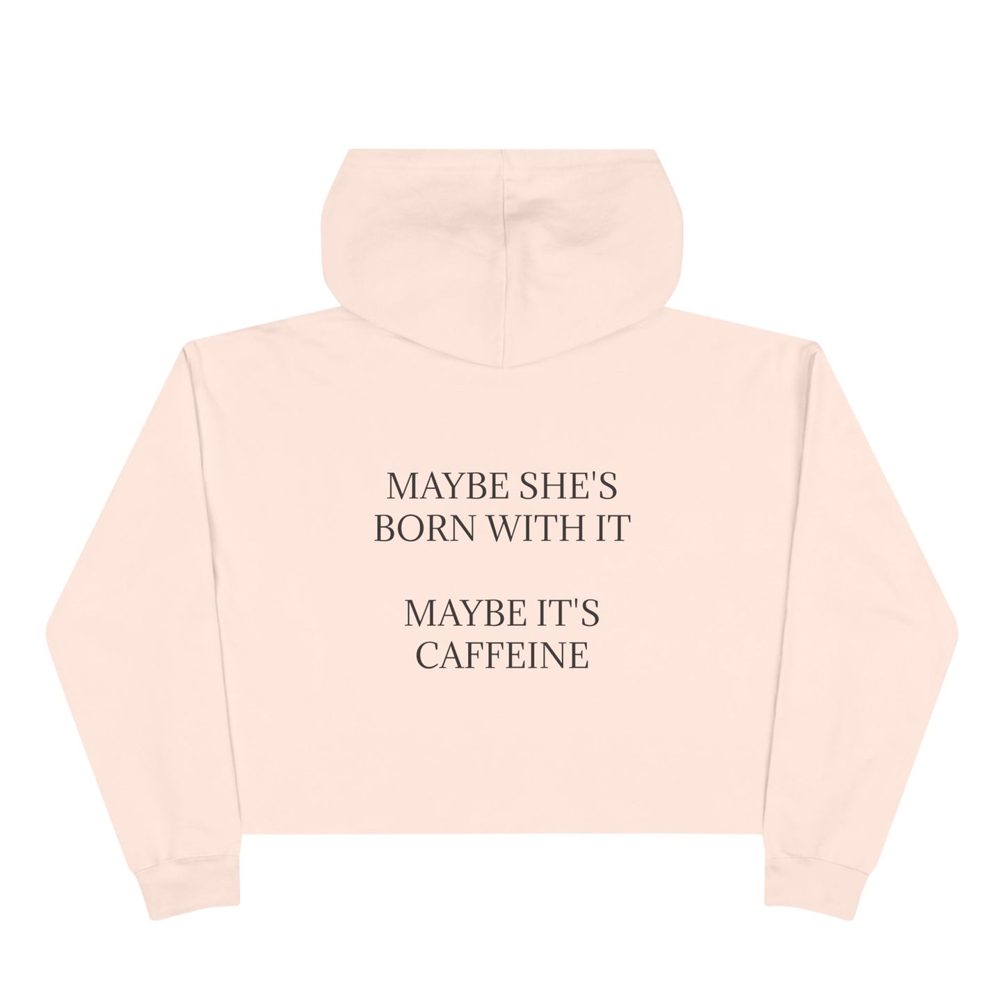 Born With It Women's Crop Hoodie