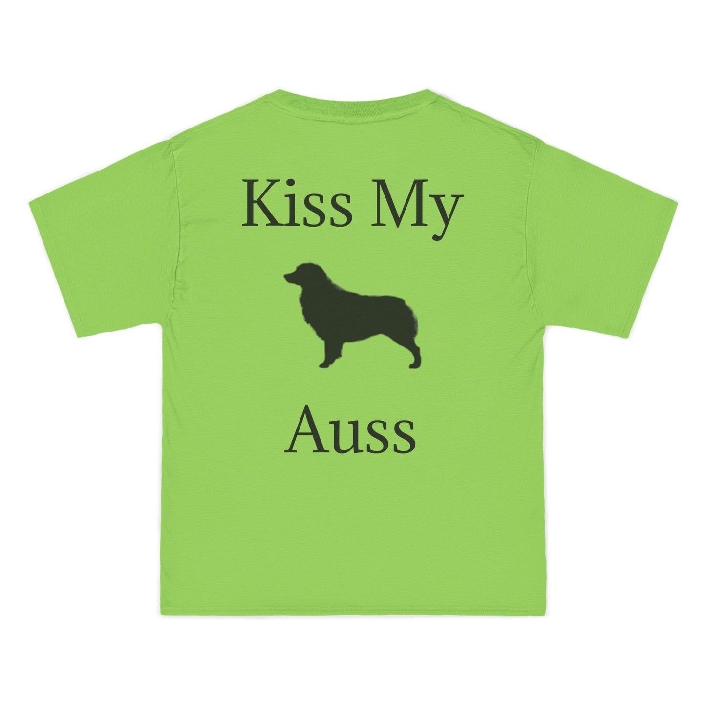 Kiss My Auss Men's Short-Sleeve Crewneck Tee
