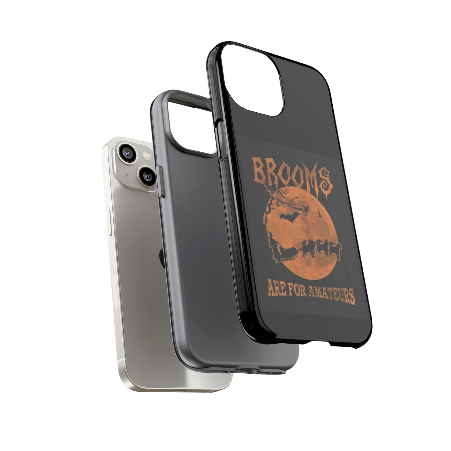 Brooms Are For Amateurs iPhone Case
