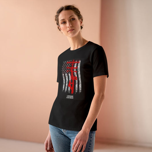 Lineman Women's Short Sleeve Crewneck Tee