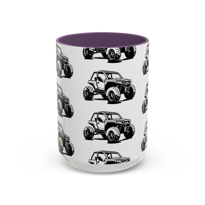 Off The Beaten Path Side By Side 2-Tone Coffee Mug
