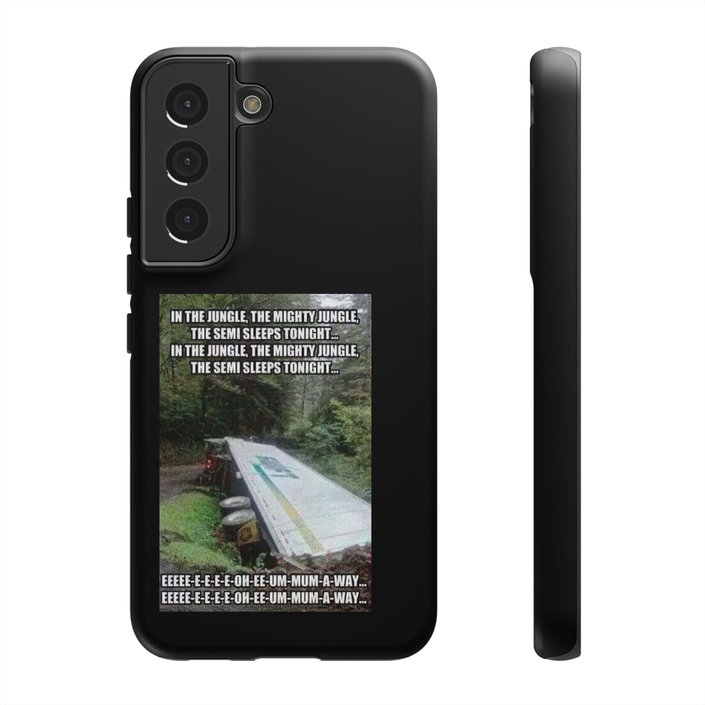 Semi Sleeps Samsung Case