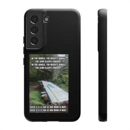 Semi Sleeps Samsung Case