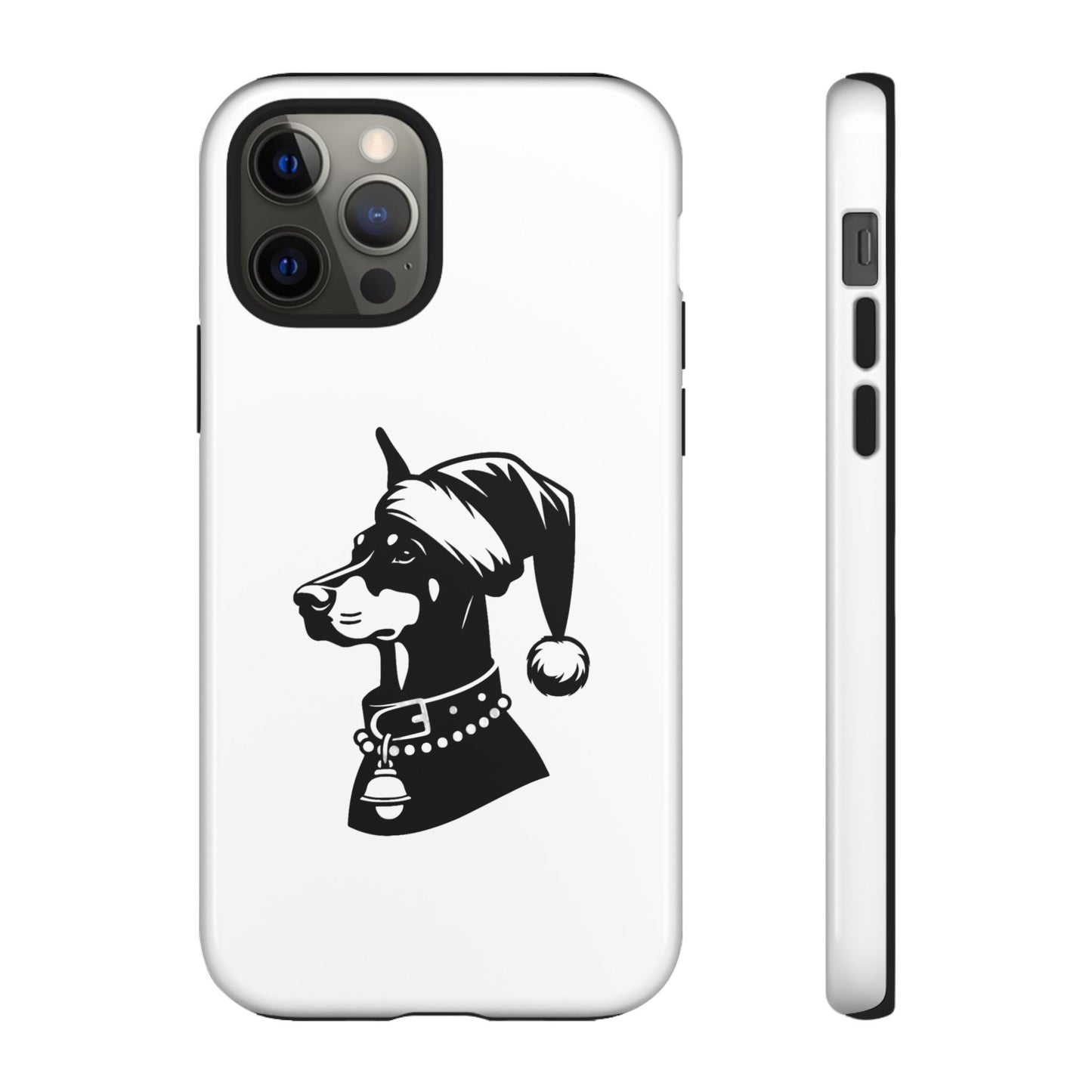 Santa Paws Doberman iPhone Case