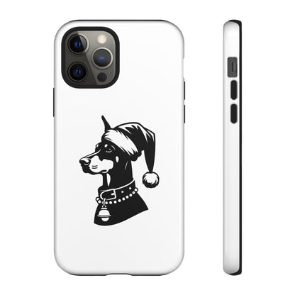 Santa Paws Doberman iPhone Case