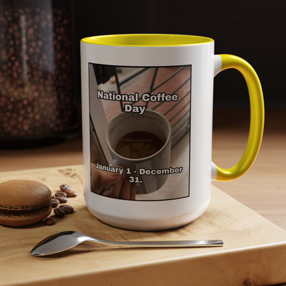 National Coffee Day 2-Tone Coffee Mug