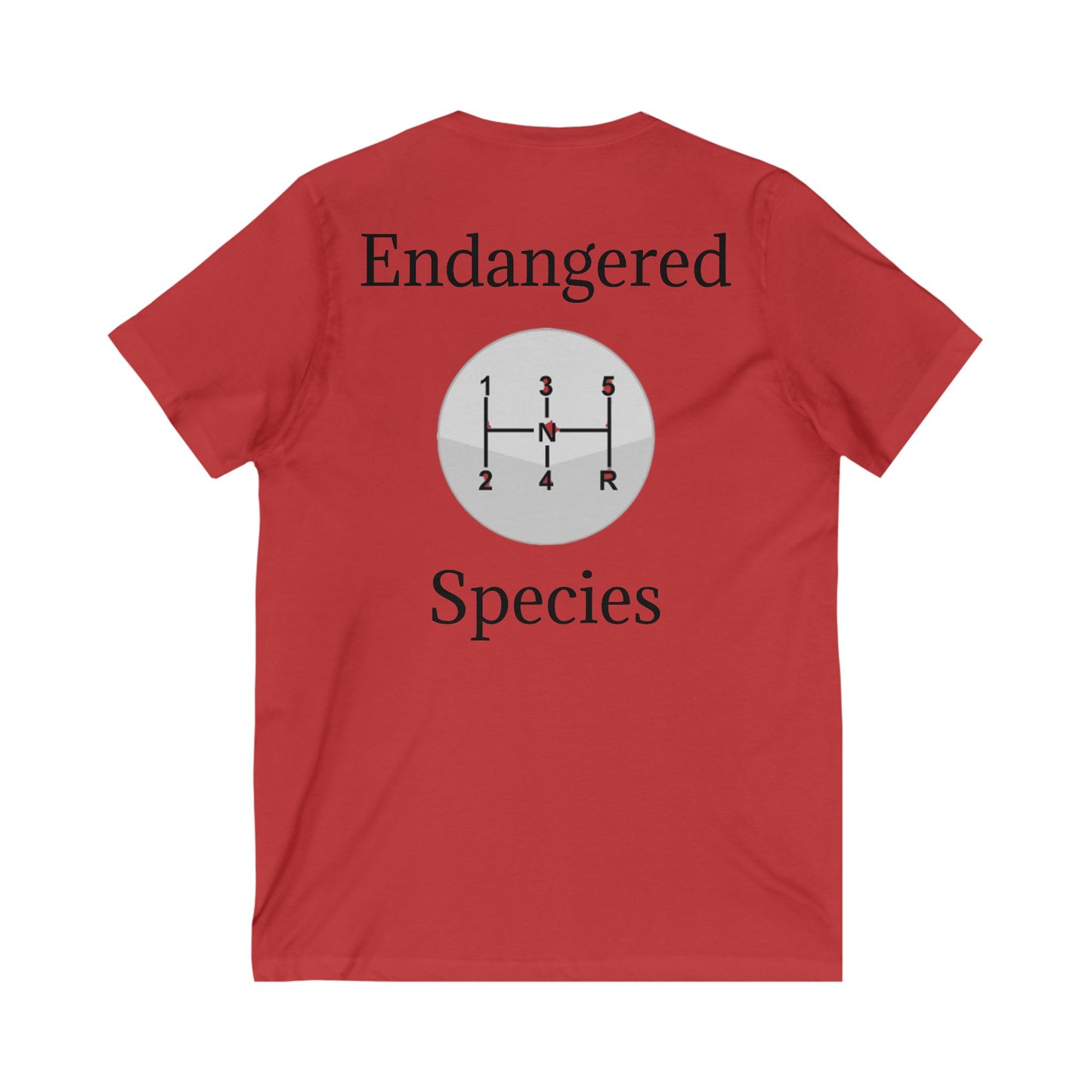 Endangered Species Unisex Short Sleeve V-Neck Tee