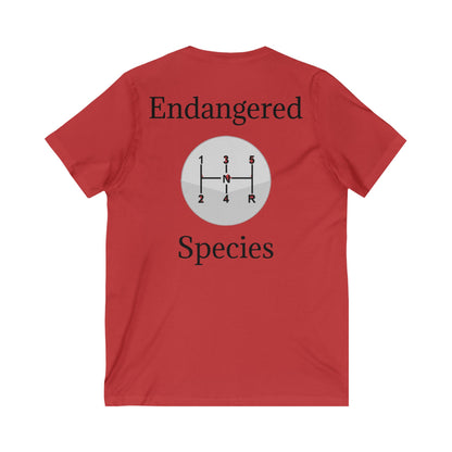 Endangered Species Unisex Short Sleeve V-Neck Tee