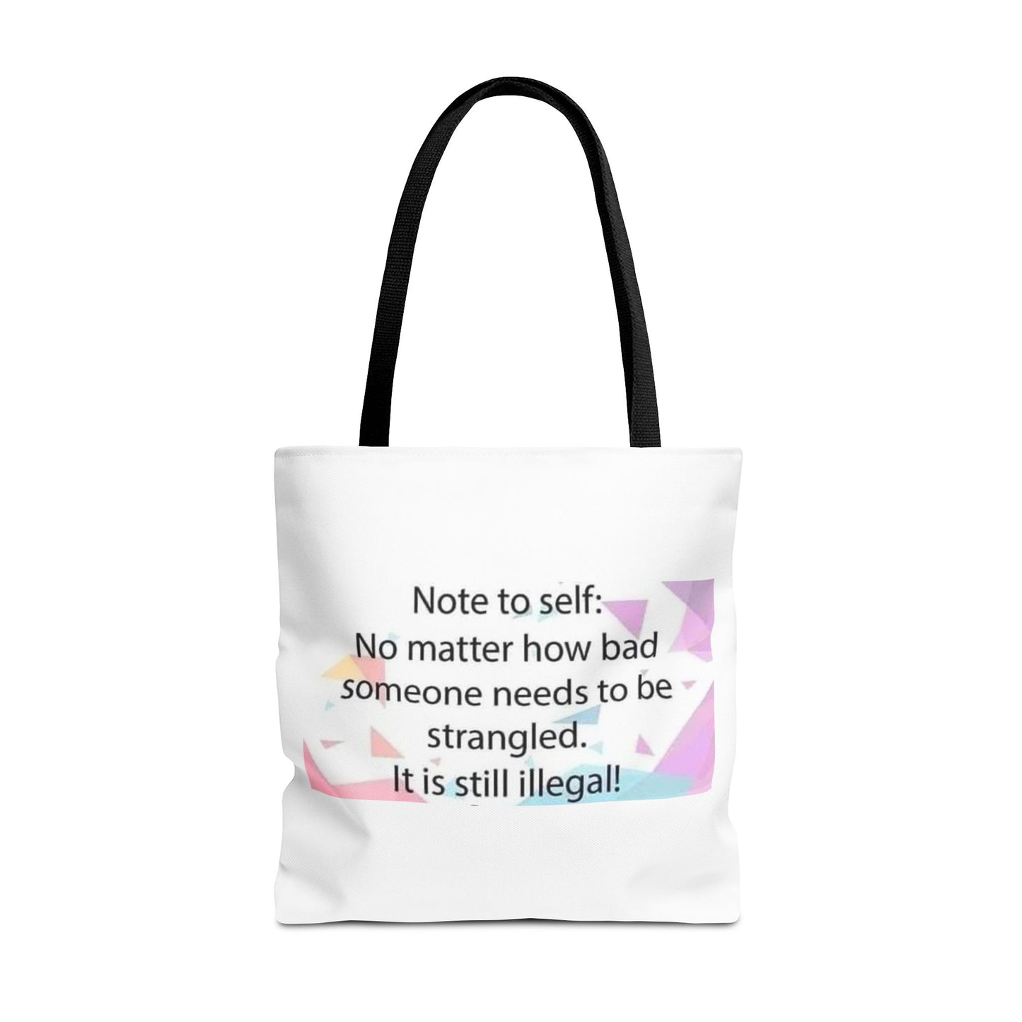 Note To Self Tote Bag