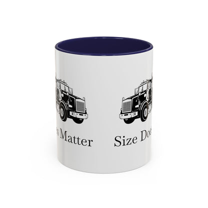 Size Does Matter 2-Tone Coffee Mug