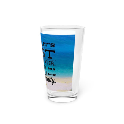 Dr. Beach Drinking Glass