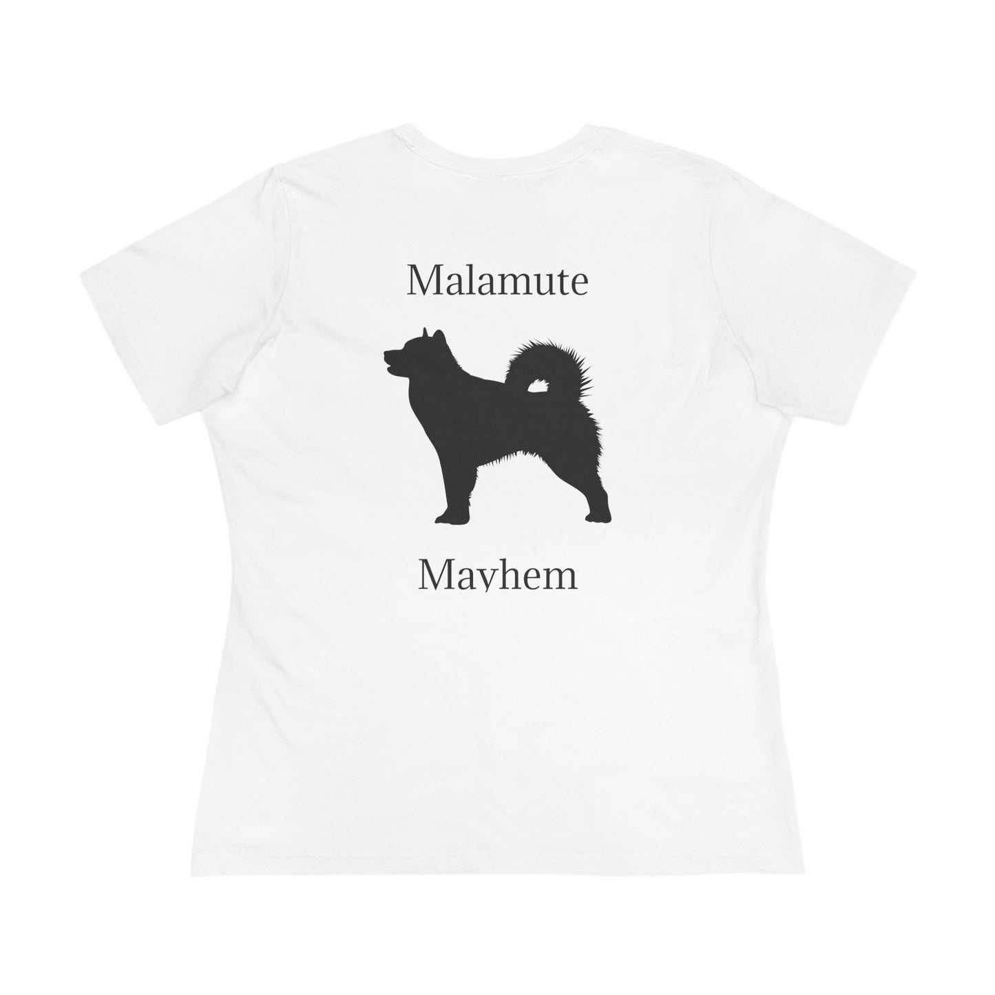 Malamute Mayhem Women's Short Sleeve Crewneck Tee