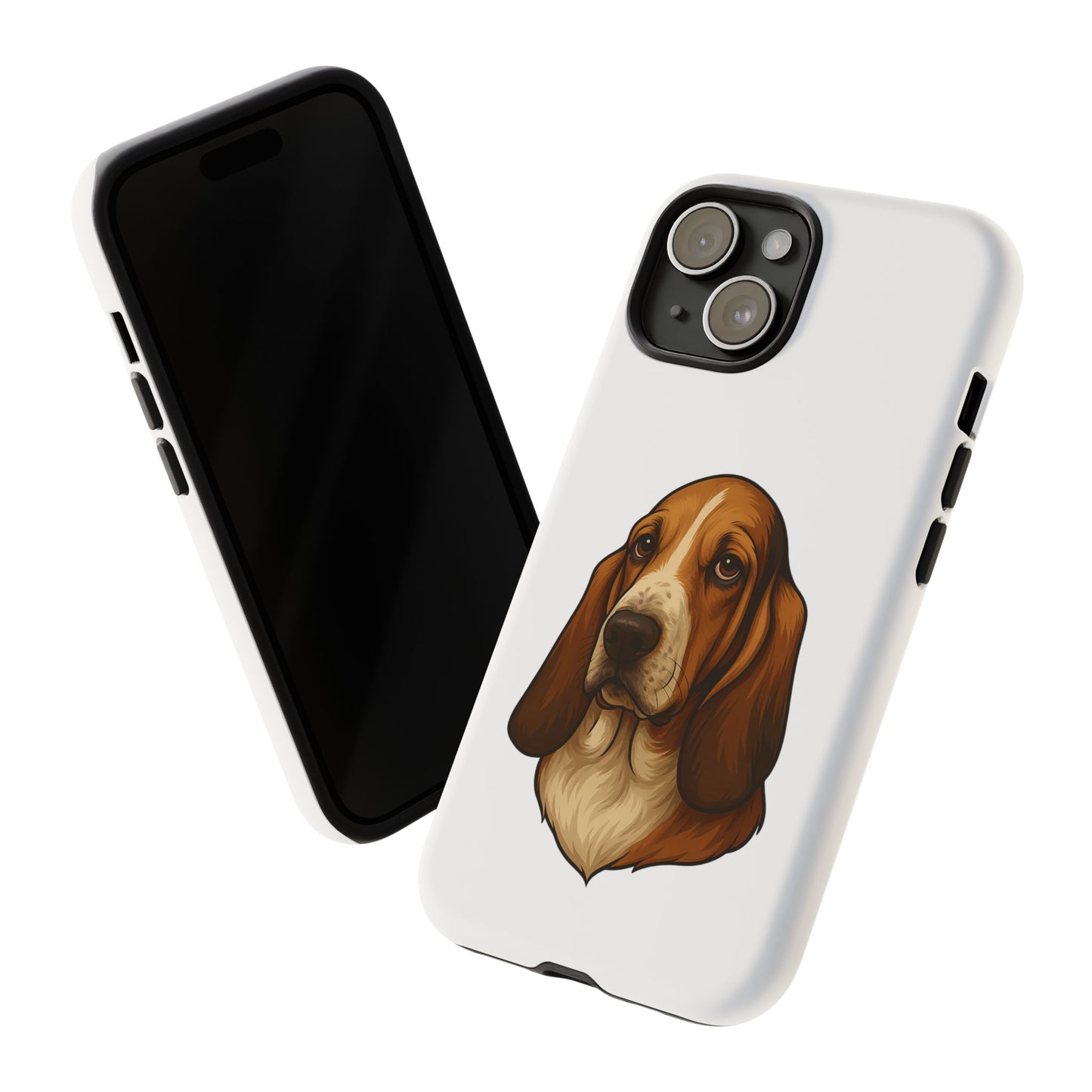 Basset Hound Head iPhone Case