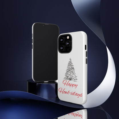 Happy Howl-idays iPhone Case