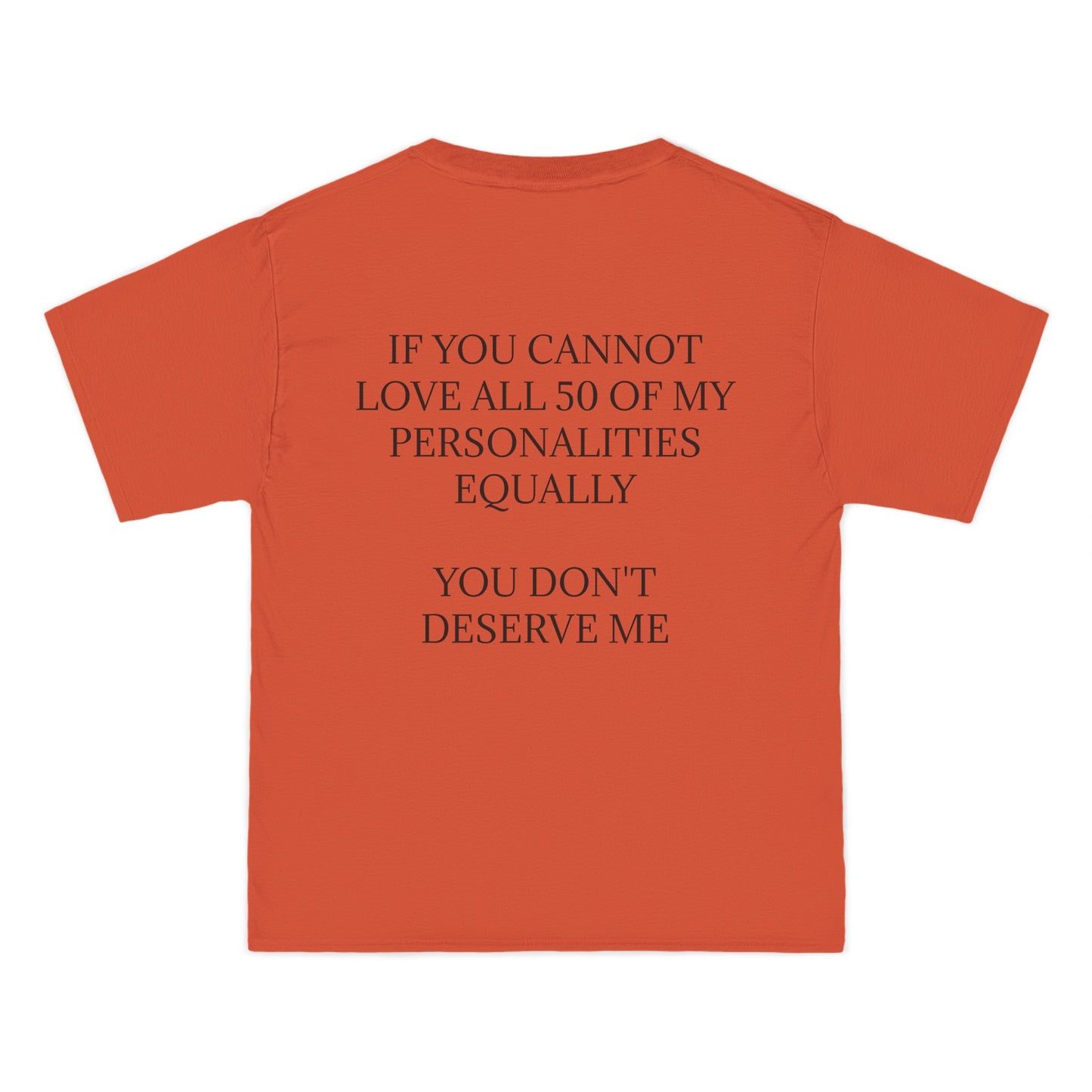 50 Personalities Men's Short-Sleeve Crewneck Tee