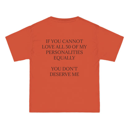 50 Personalities Men's Short-Sleeve Crewneck Tee