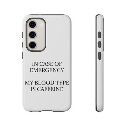 Blood Type Samsung Case