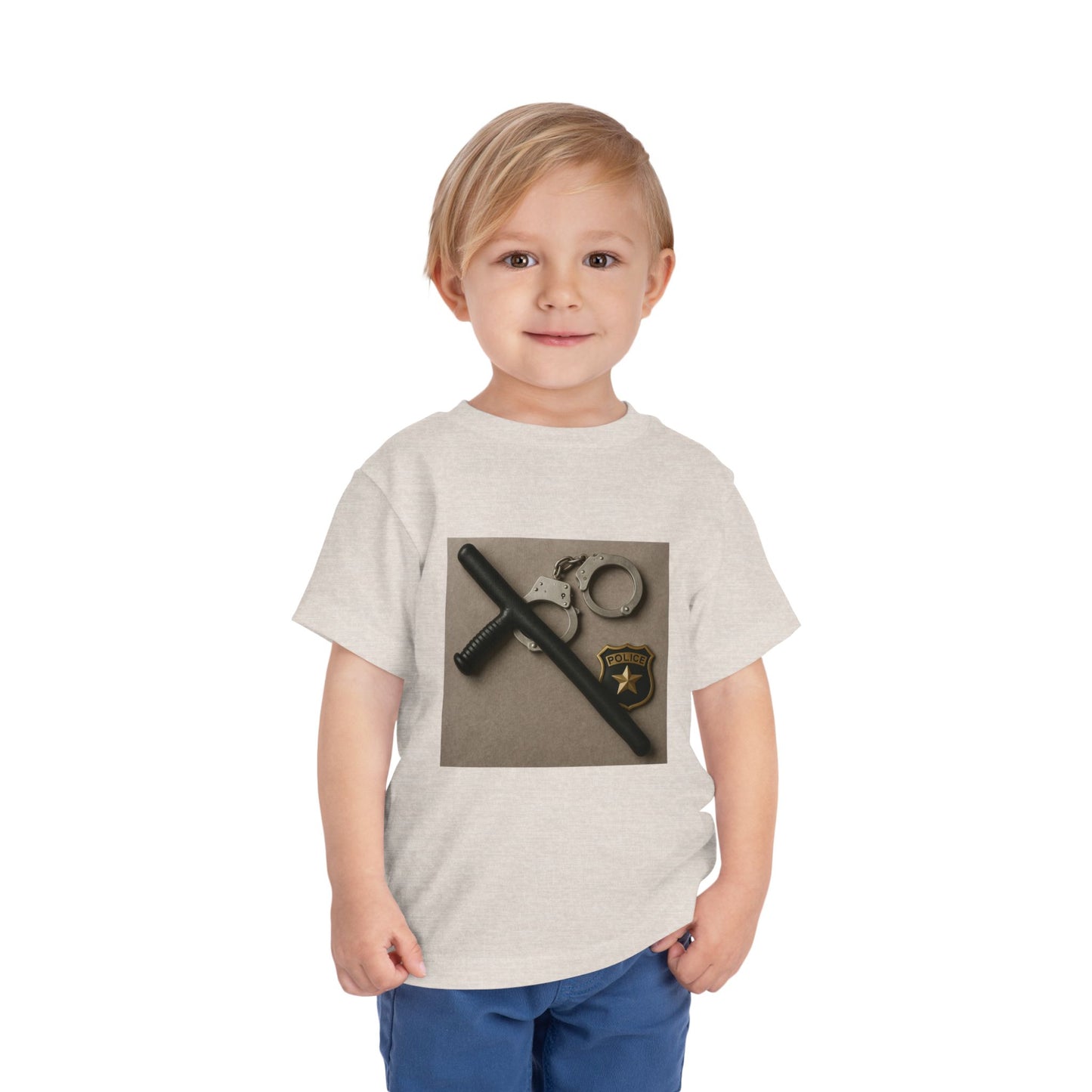 Law Enforcement Appreciation Toddler Unisex Short Sleeve Crewneck Tee