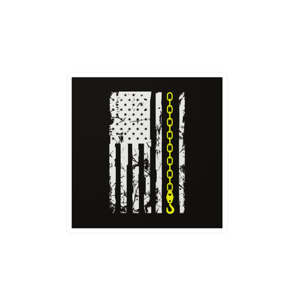 Thin Yellow Line Vinyl Decal