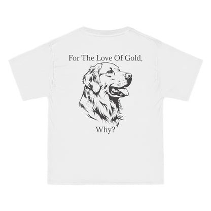For The Love Of Gold Men's Short-Sleeve Crewneck Tee