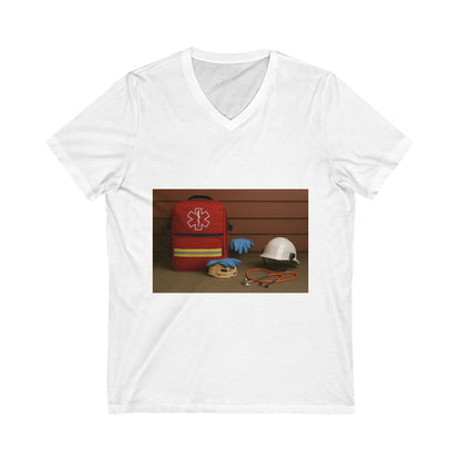 EMS Appreciation Unisex Short Sleeve V-Neck Tee