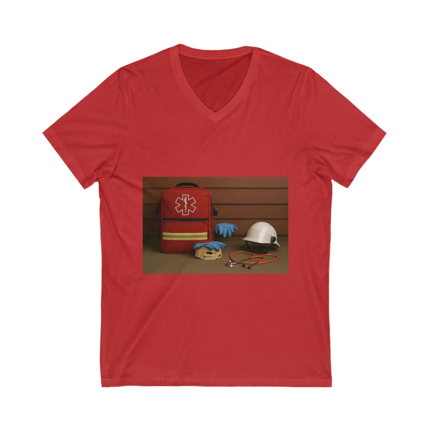 EMS Appreciation Unisex Short Sleeve V-Neck Tee