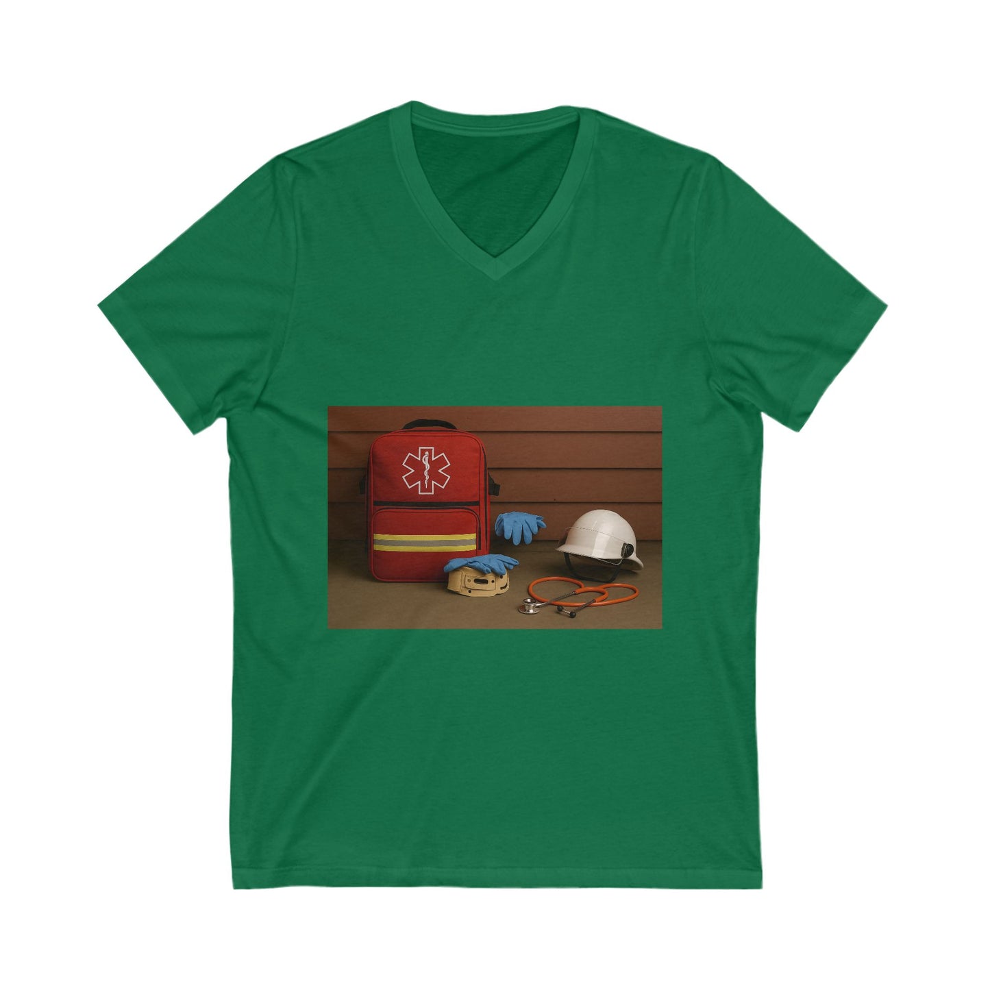 EMS Appreciation Unisex Short Sleeve V-Neck Tee