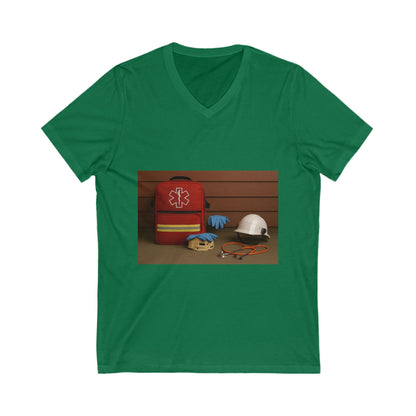 EMS Appreciation Unisex Short Sleeve V-Neck Tee