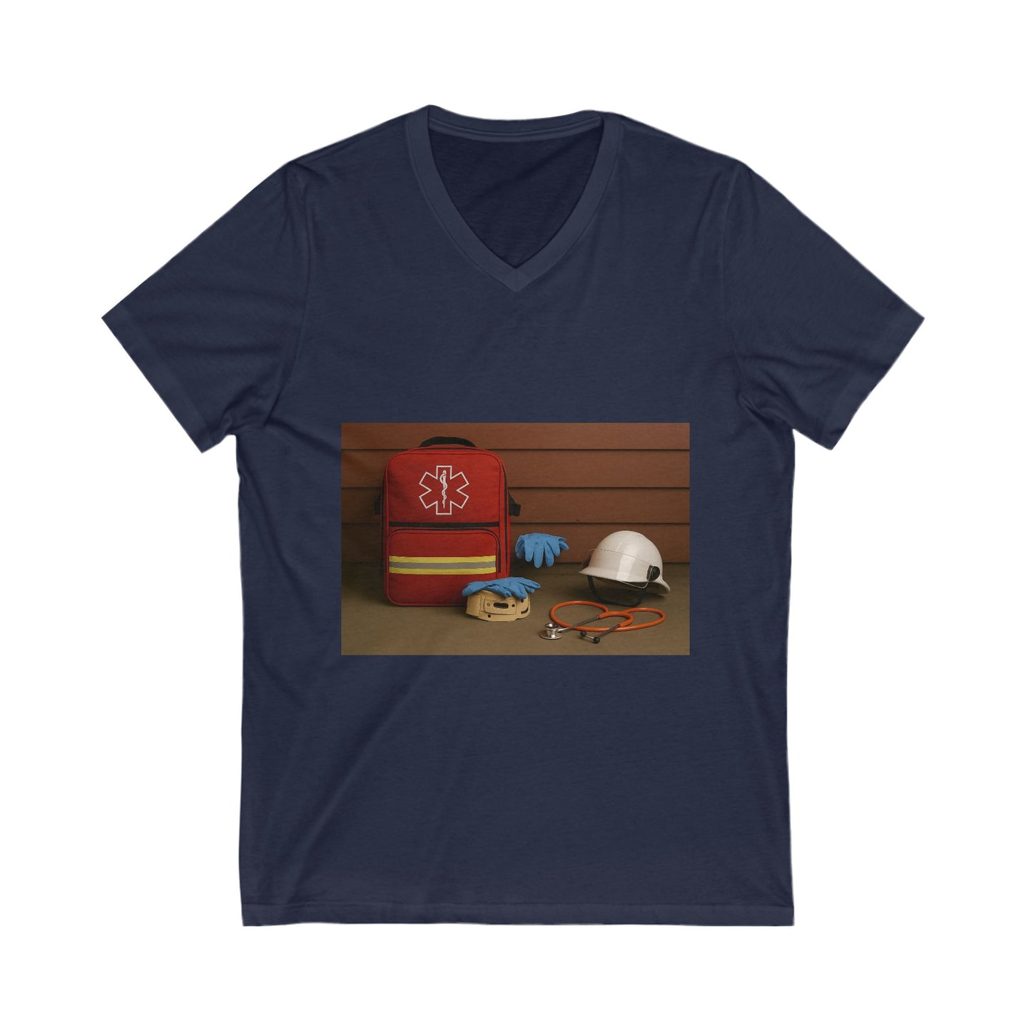 EMS Appreciation Unisex Short Sleeve V-Neck Tee
