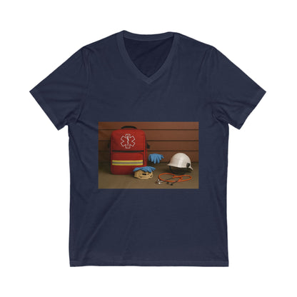 EMS Appreciation Unisex Short Sleeve V-Neck Tee
