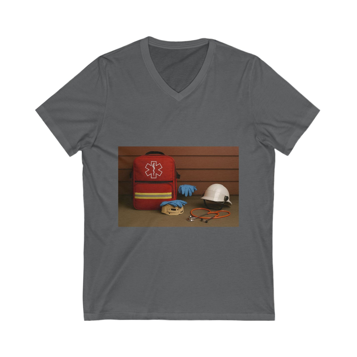 EMS Appreciation Unisex Short Sleeve V-Neck Tee