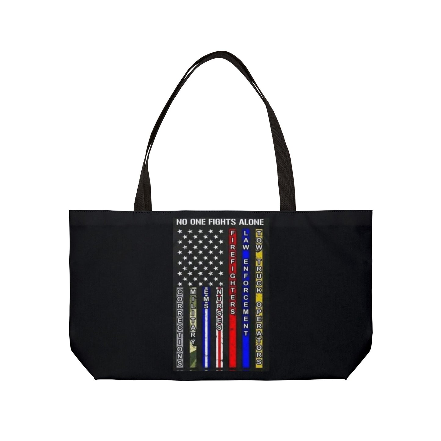 No One Fights Alone Weekender Tote Bag